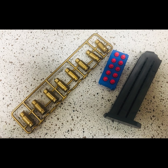 TOY 🎯Extra SOFT FOAM ammo for the toy desert Eagle ejection Gun + magazine - Picture 2 of 7